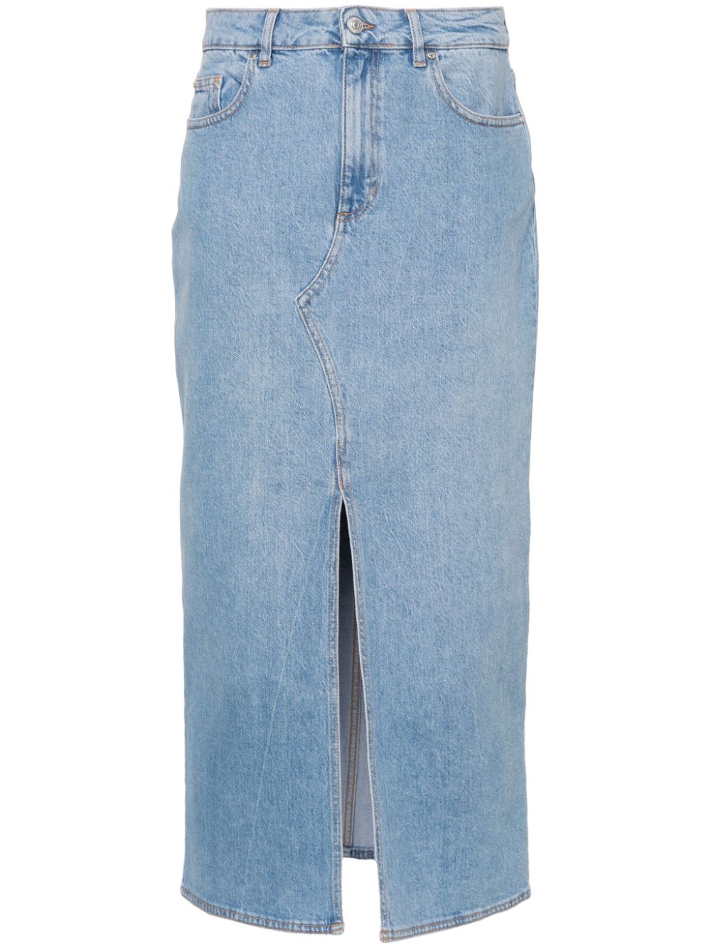 Eye Star denim skirt - Blue
