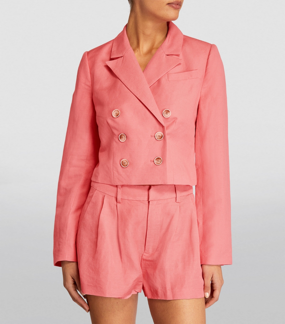 Double-Breasted Eclipse Blazer