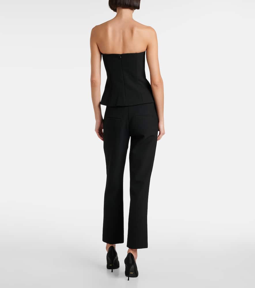 Arlette peplum corset top
