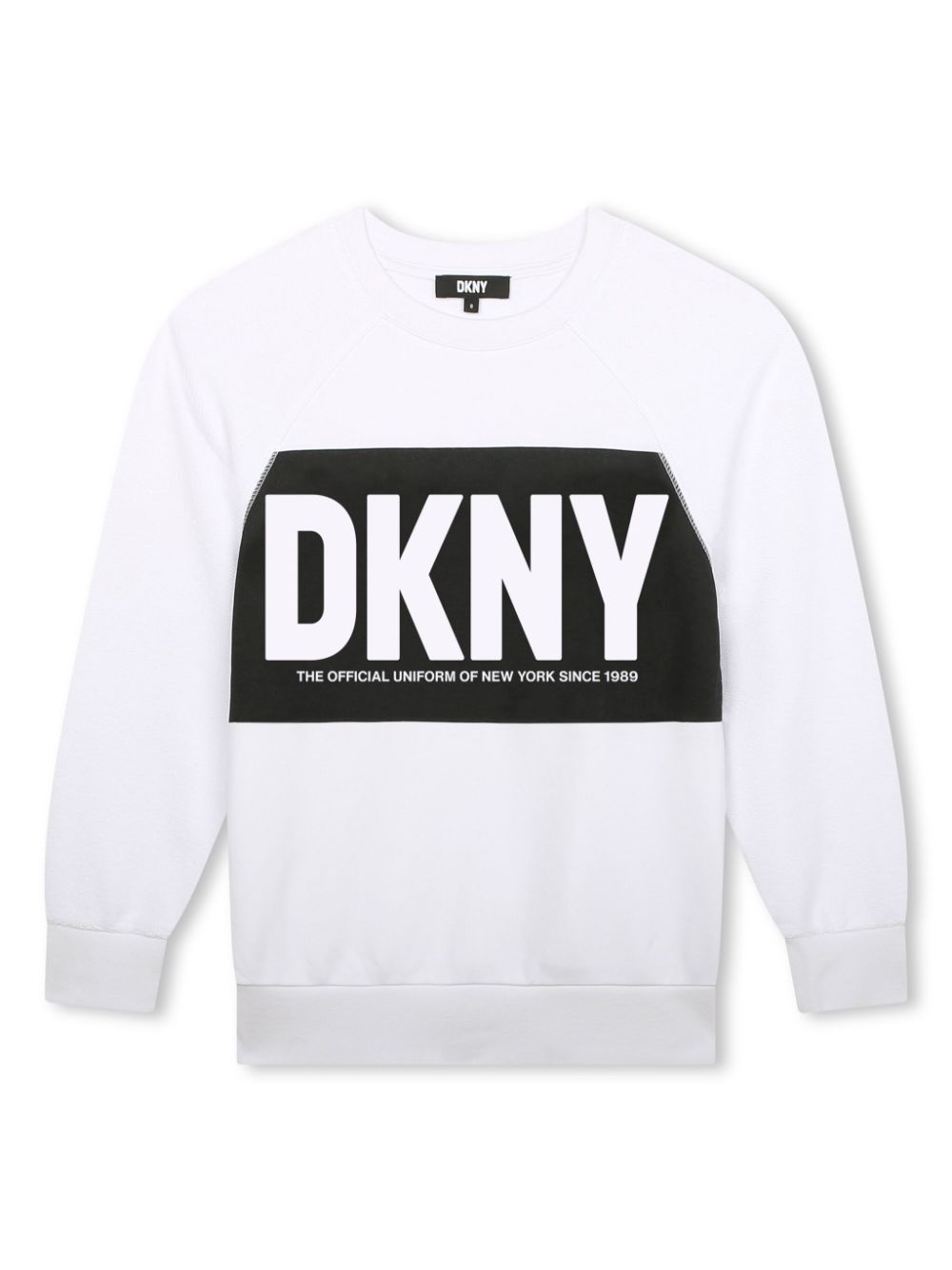Logo-print cotton sweatshirt - White