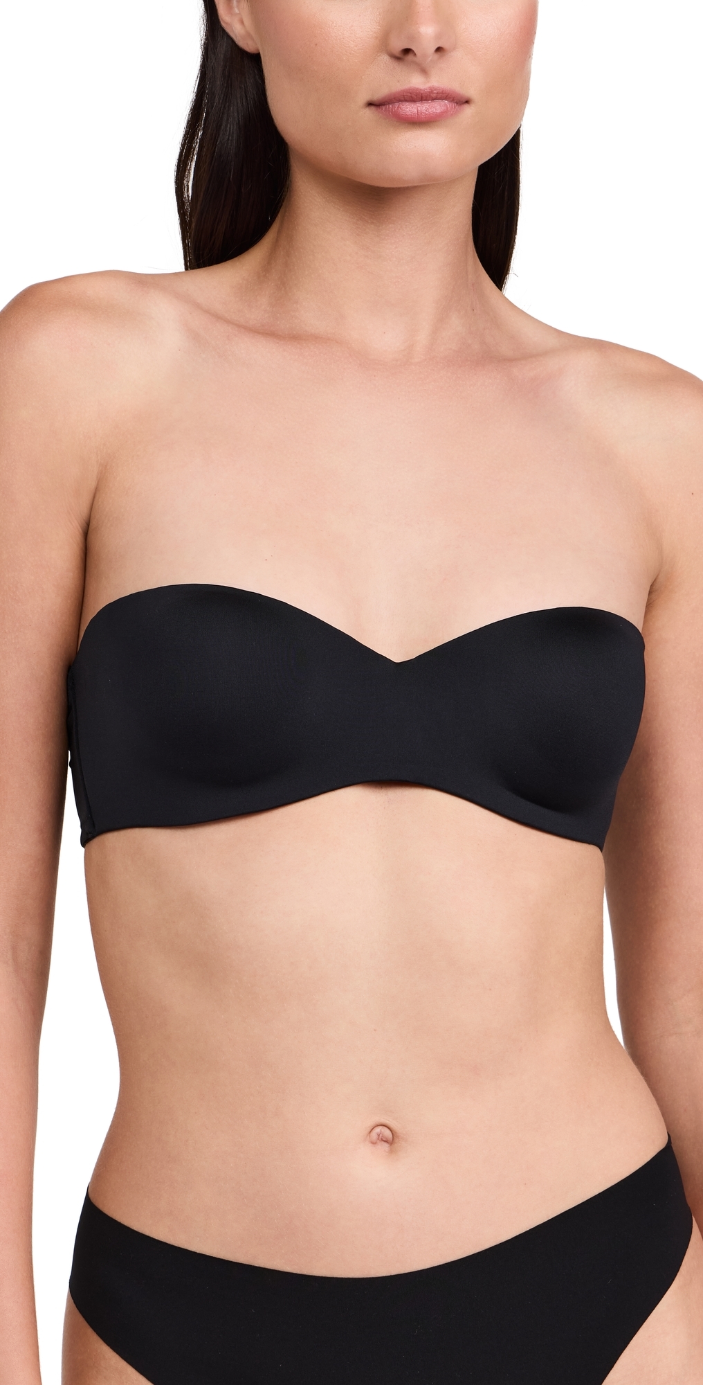 Evolution Strapless Bra Black