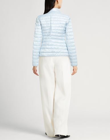 Woman Puffer Sky blue Size 8 Polyester