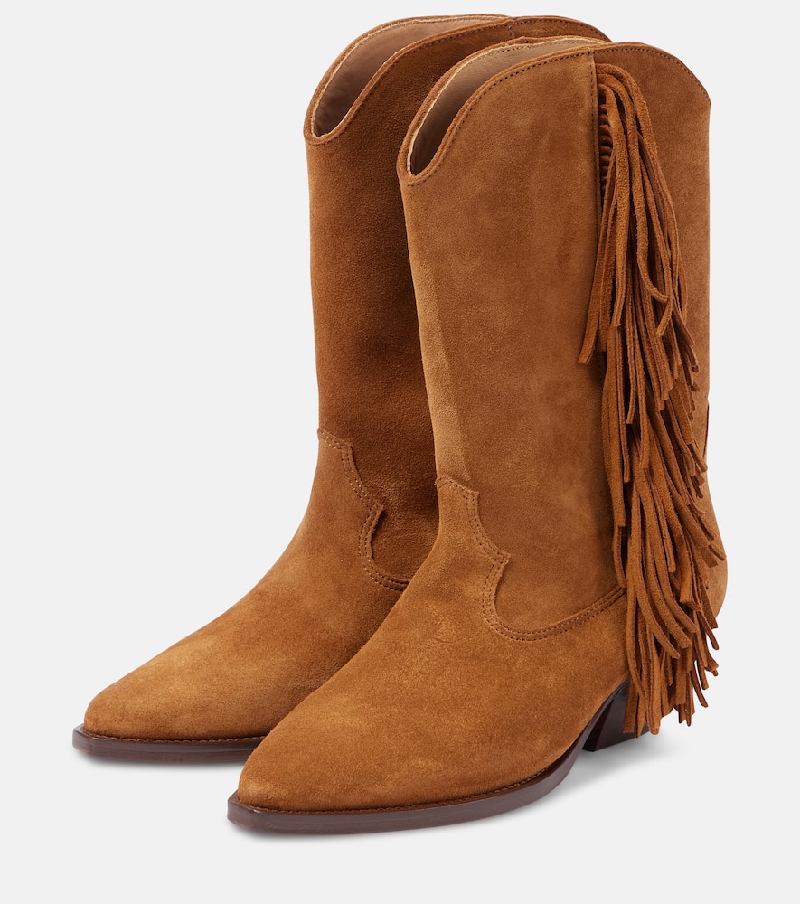 Duerto fringed suede cowboy boots