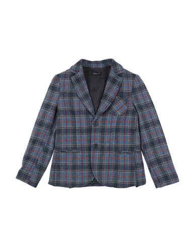 Kid Boy Blazer Blue Size 10 Wool, Polyamide
