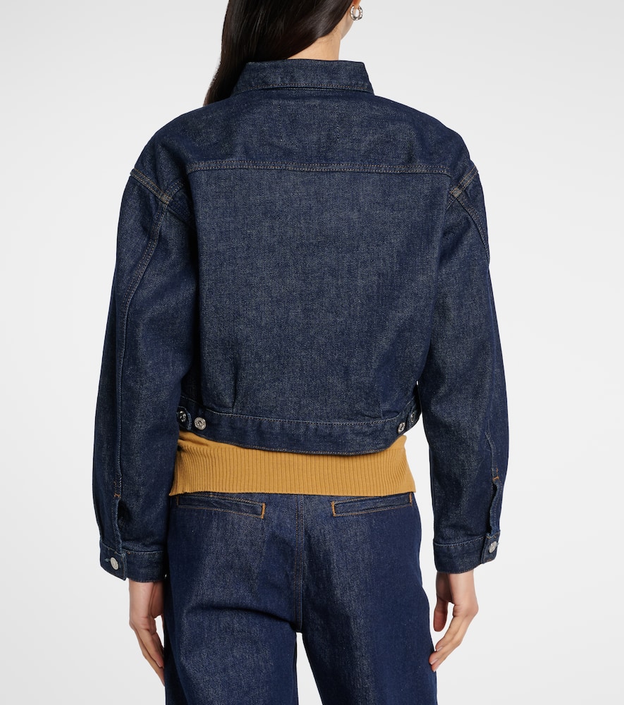 Alma cropped denim jacket