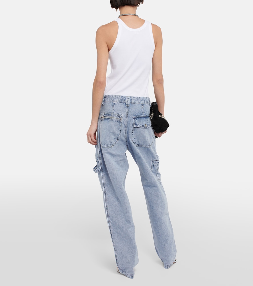 Paciane wide-leg cargo jeans