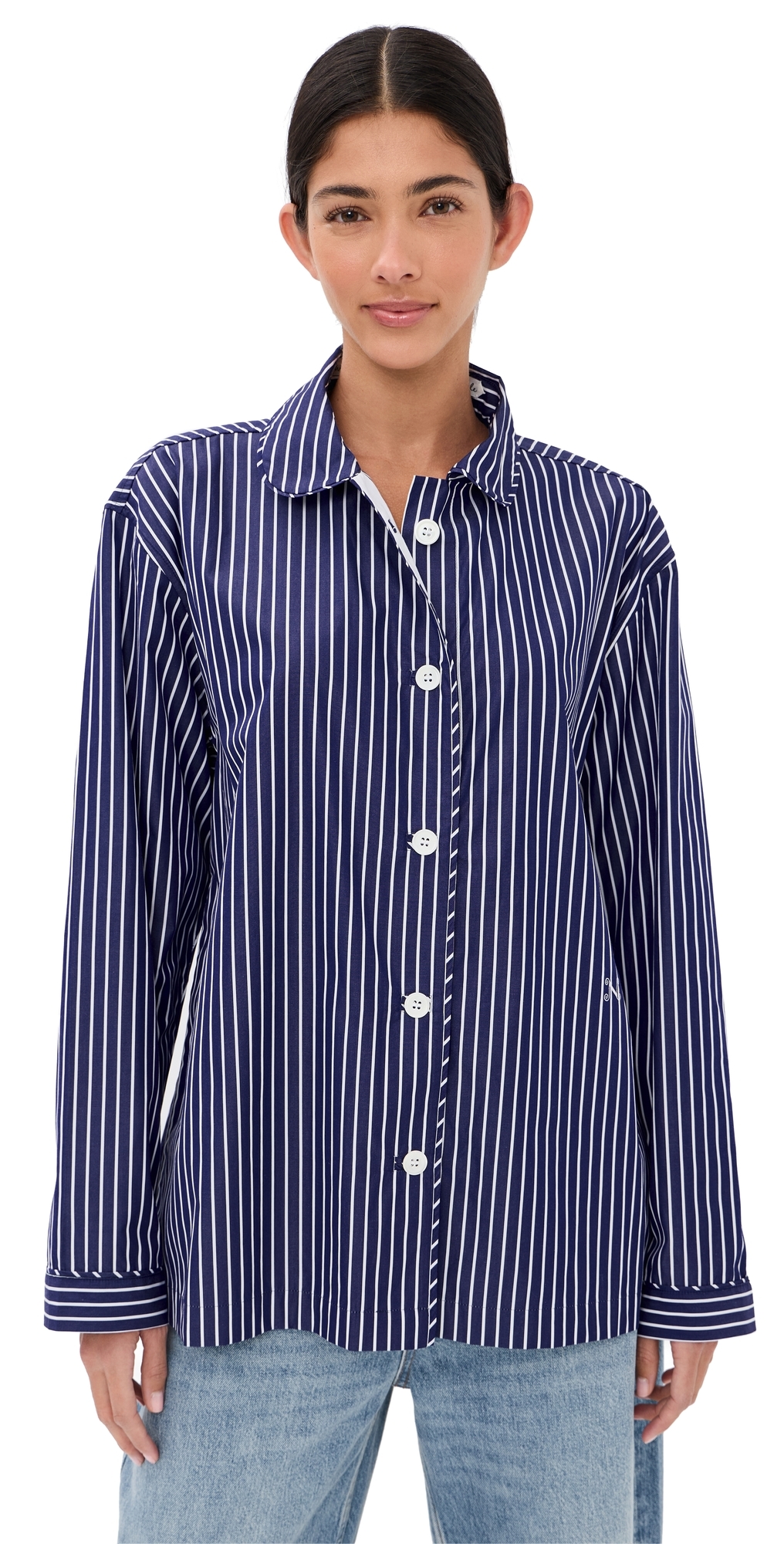 Life Is A Beach Shirt Sailor Stripe