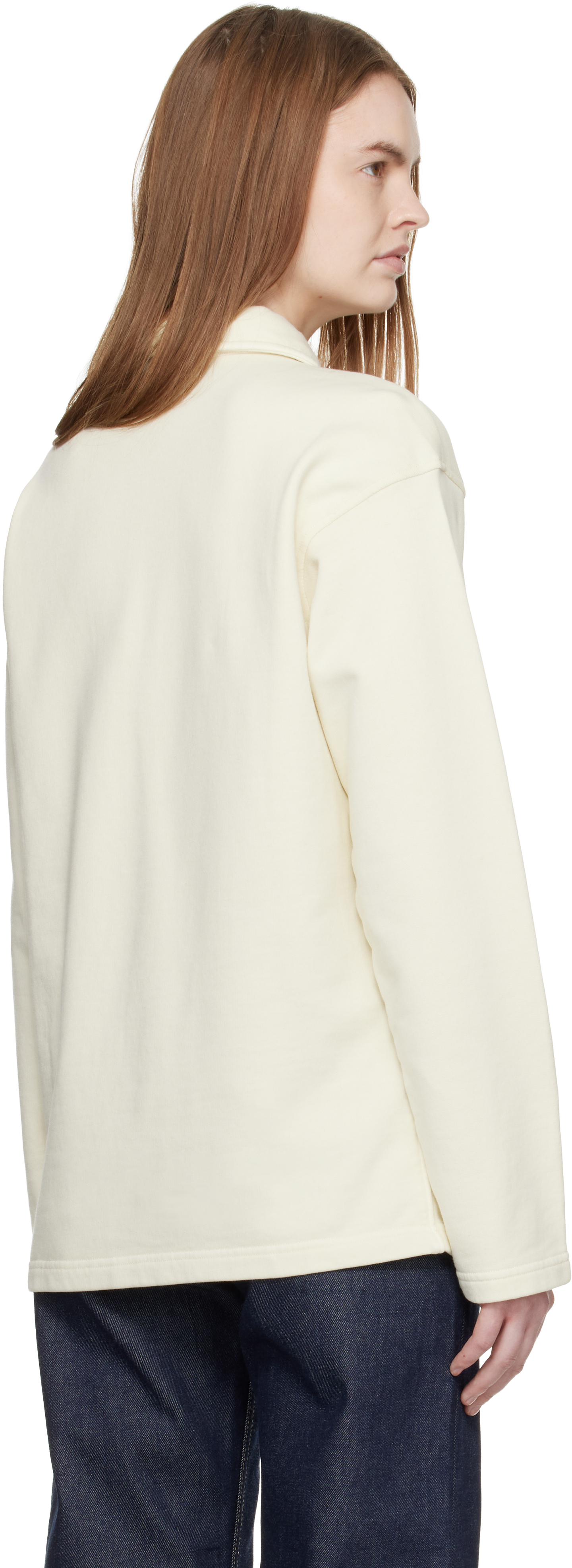 Navy Long-Sleeve Polo