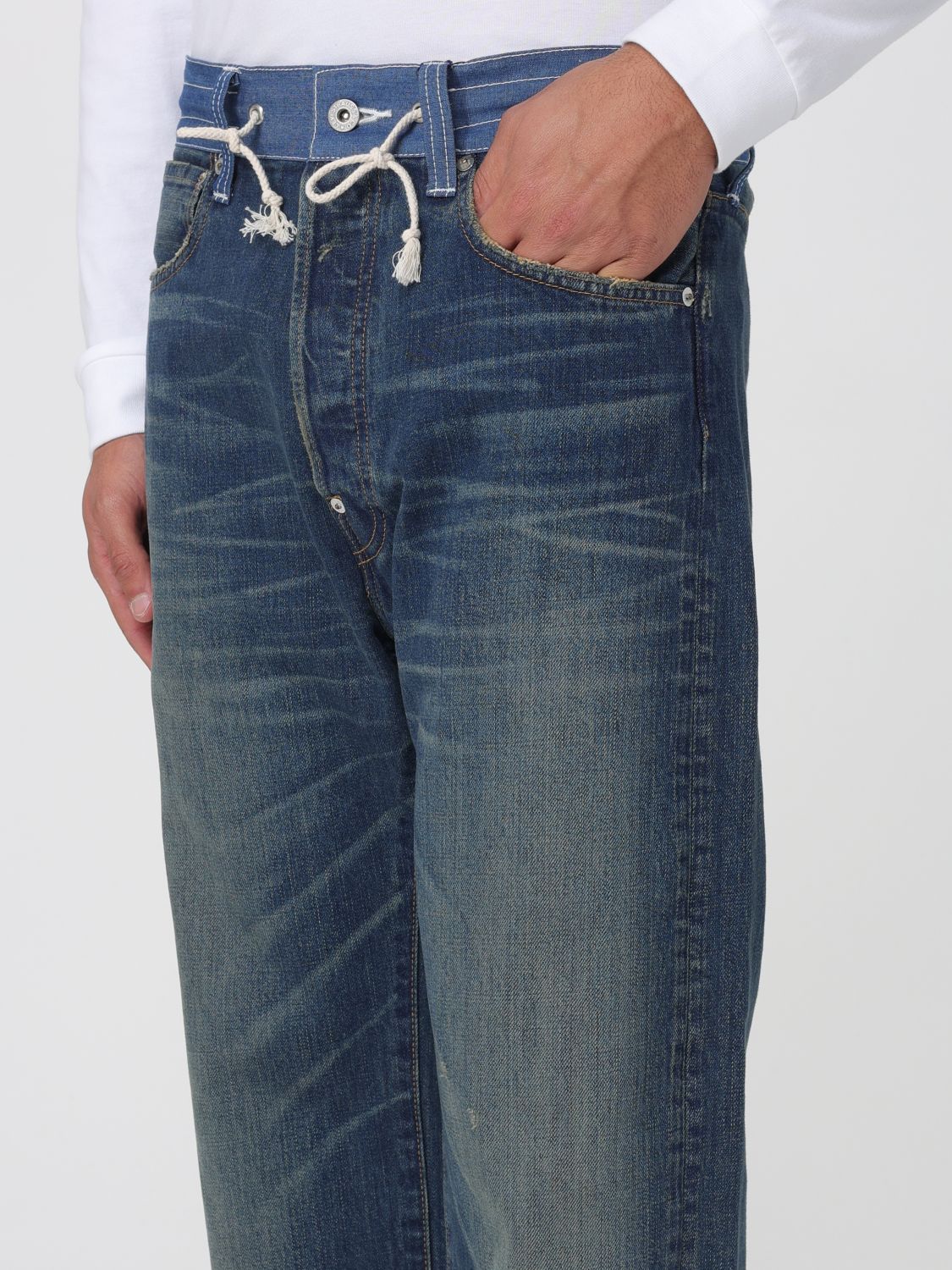 Jeans Men color Blue