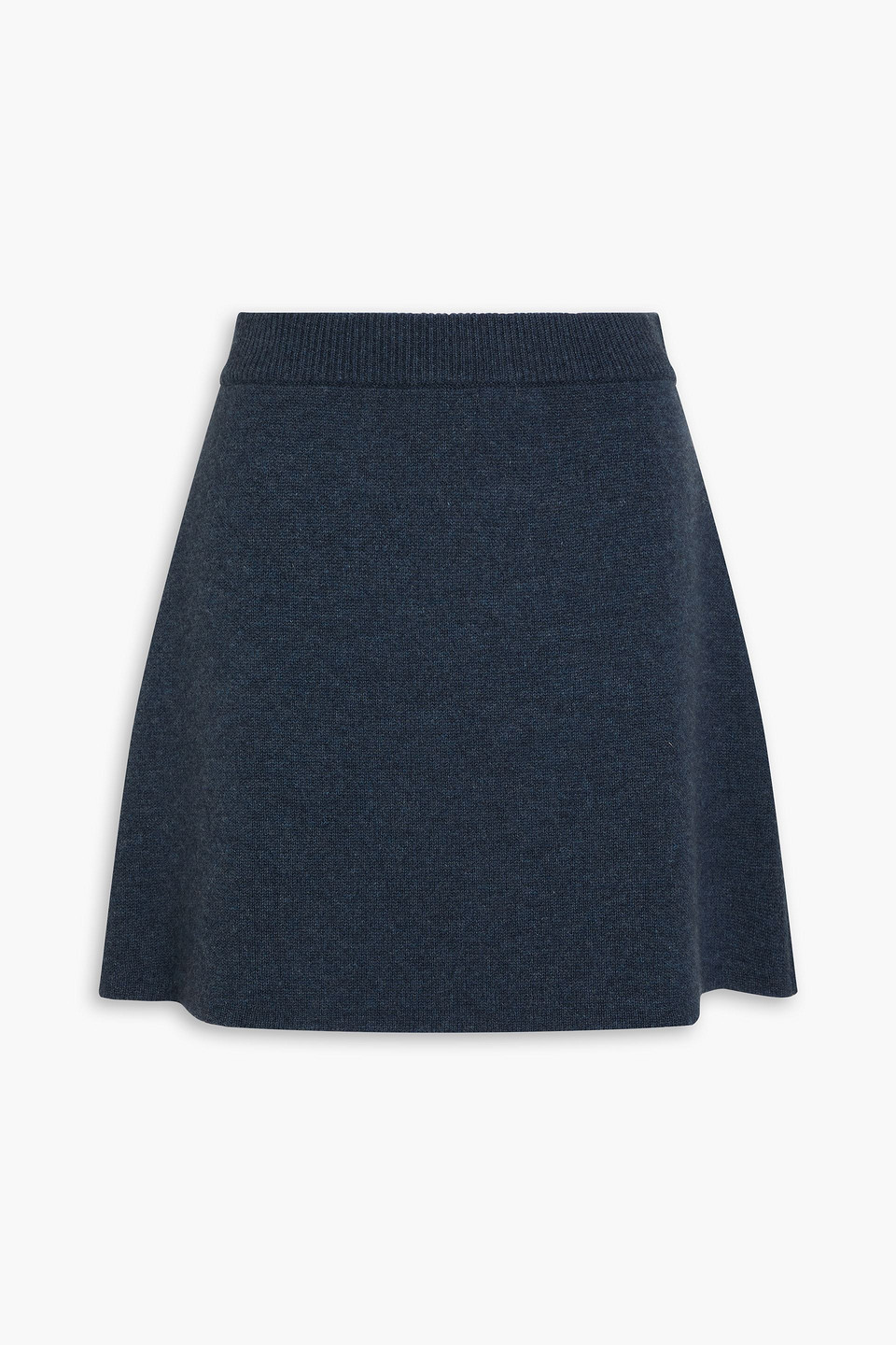 Clare cashmere mini skirt - Blue - 2