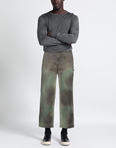 Thisisneverthat Man Pants Military green Size M Cotton