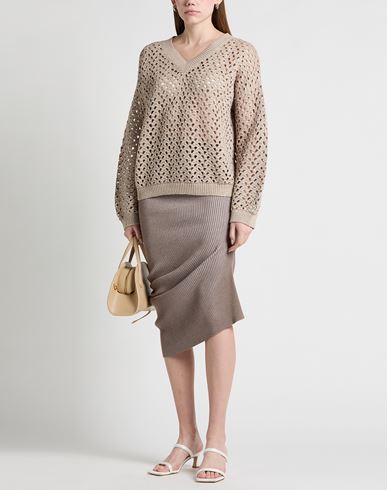 Woman Sweater Beige
