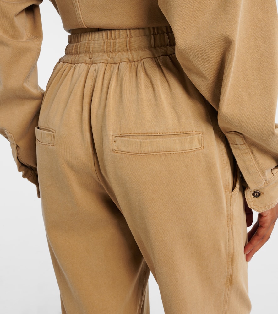 Rozene cotton jersey sweatpants