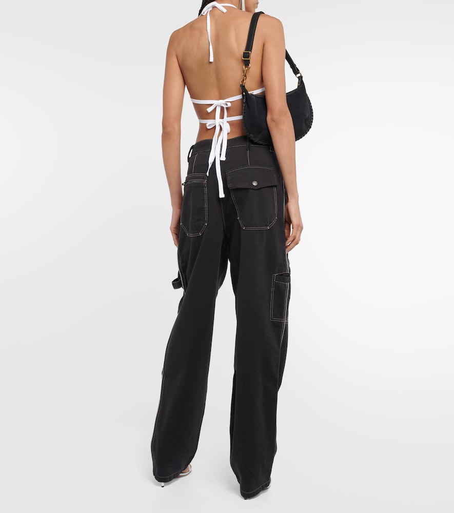Paciane wide-leg cargo jeans