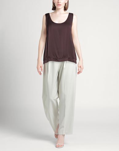 Même Road Woman Top Dark purple Size 10 Viscose