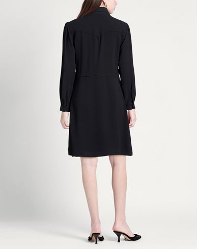 Woman Mini dress Black Size S Polyester, Elastane