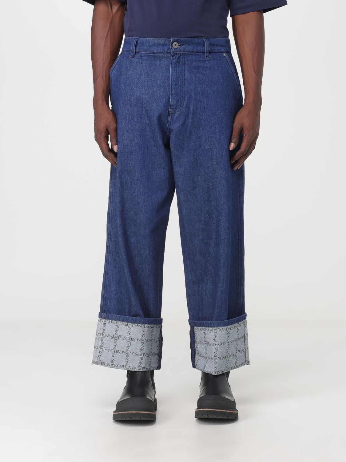 Jeans Men color Blue