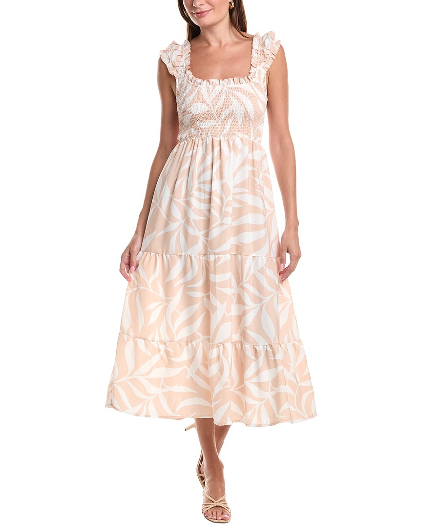Printed Midi Dress