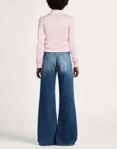 Woman Turtleneck Light pink Size XL Acrylic, Wool, Viscose, Polyester, Metallic fiber