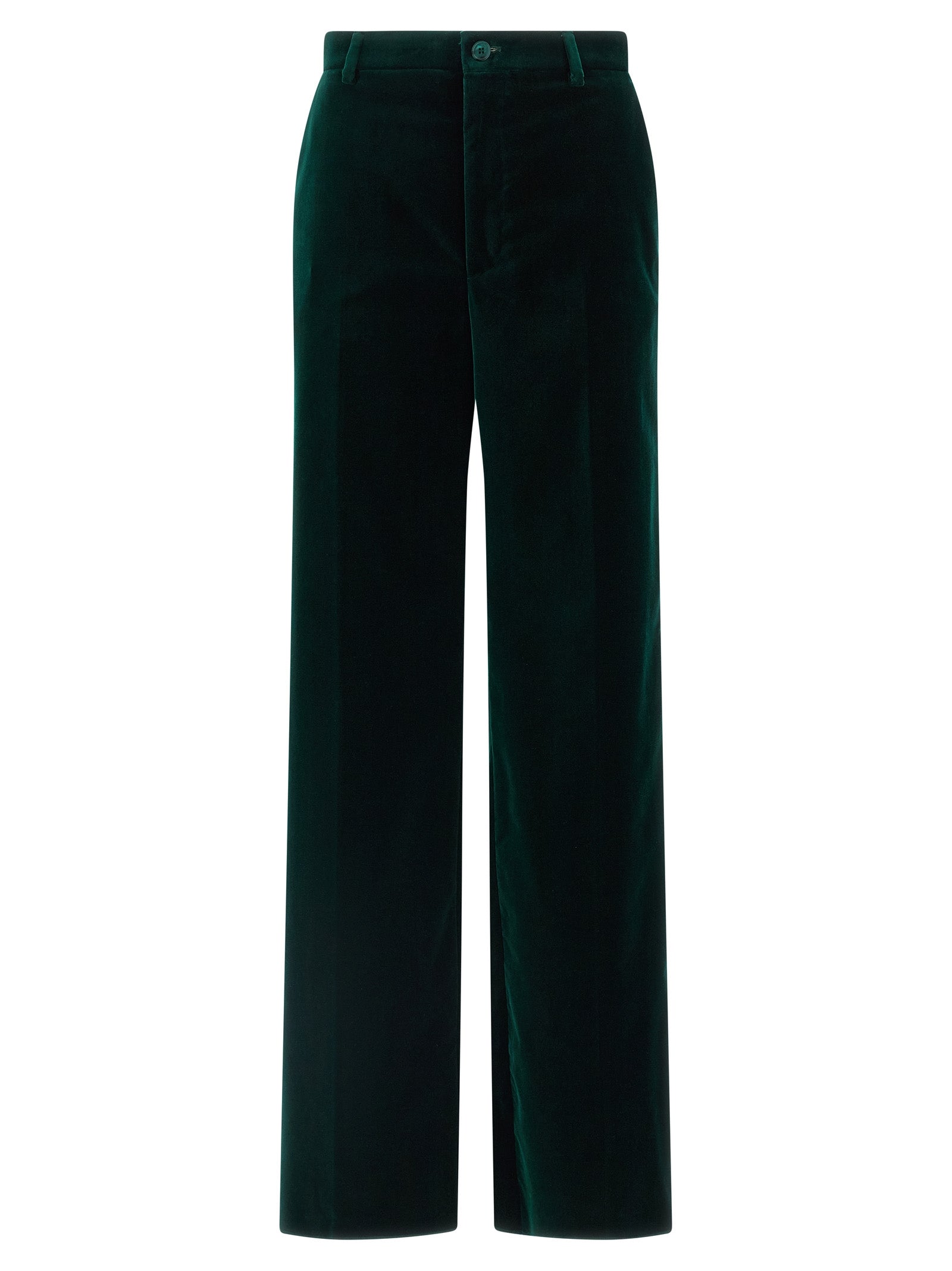 Velvet Trousers — Green