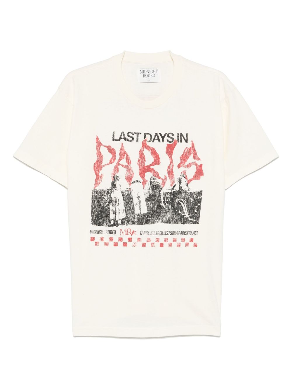 Logo-print t-shirt - Neutrals