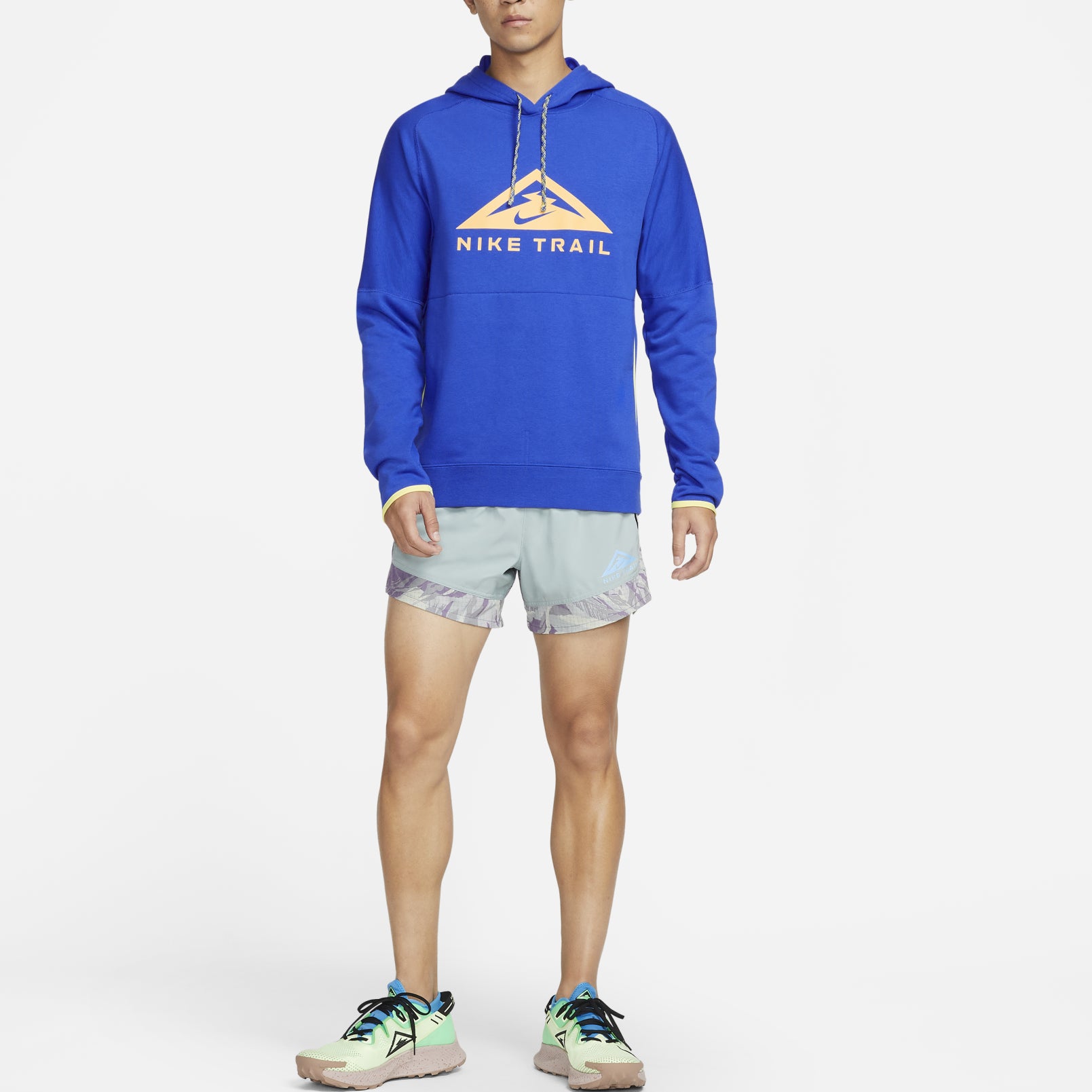 Dri-FIT Trail Pullover Trail Running Hoodie 'Blue'