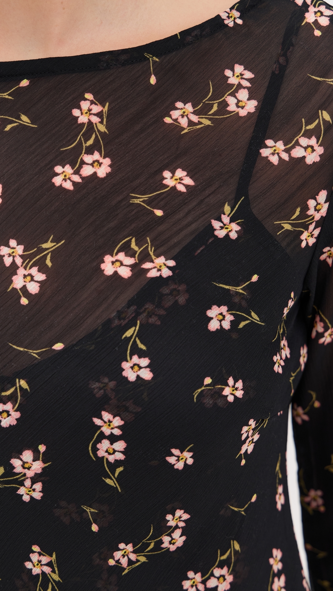 AFRM Milana Dress Delicate Ditsy