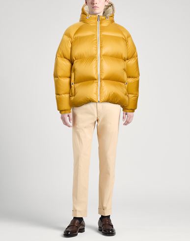 Man Puffer Mustard Size 00 Polyamide