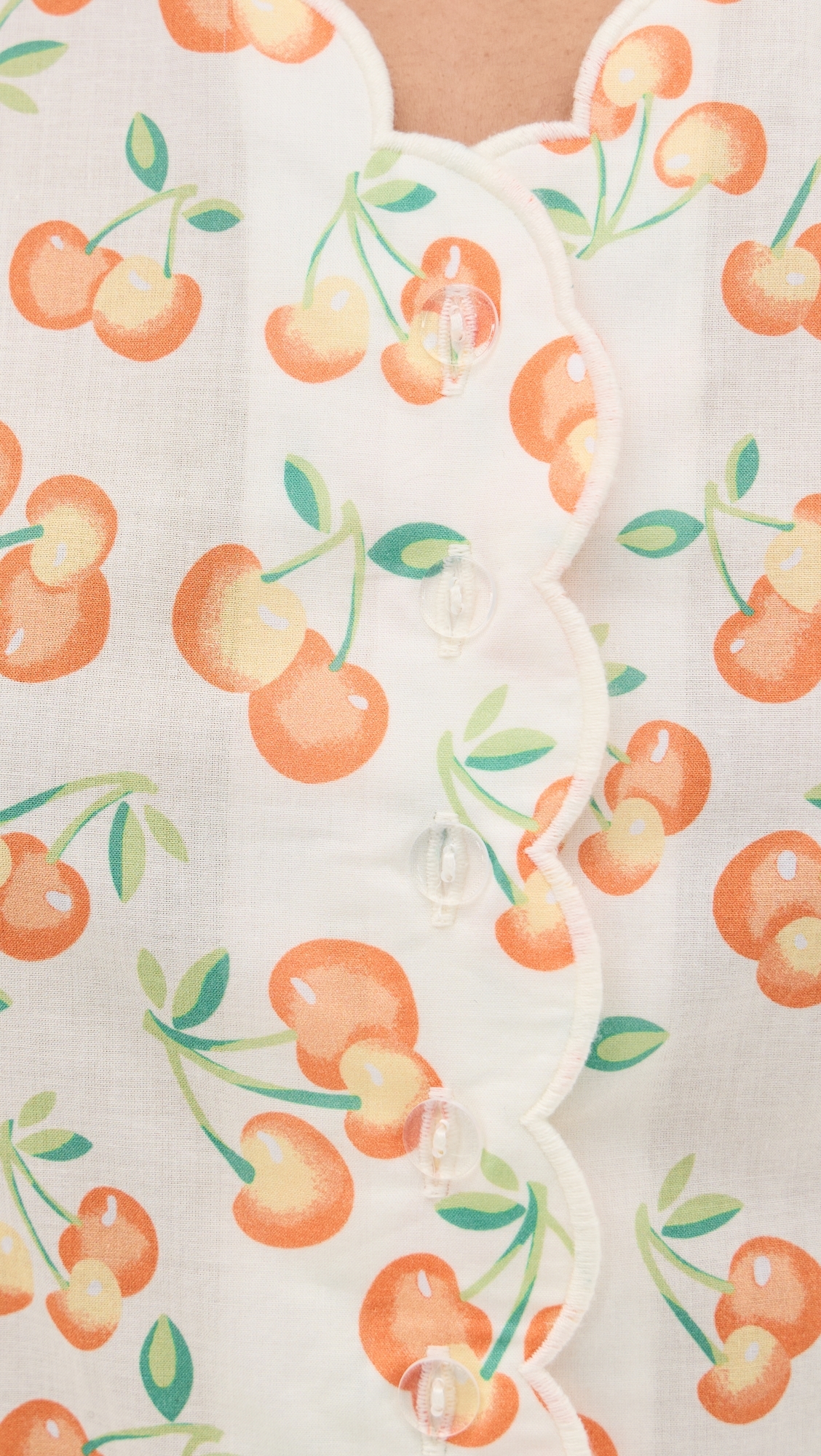 Sherbet Cherry Scalloped Top Cherry Sherbet
