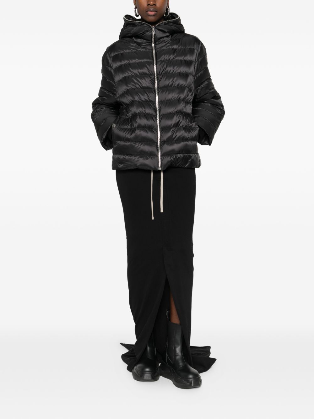 Moncler X Rick Owens Cotton Long Skirt