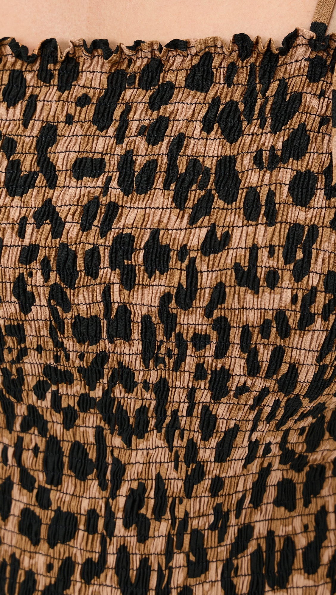 Juliette Dress Leopard Cotton One Size