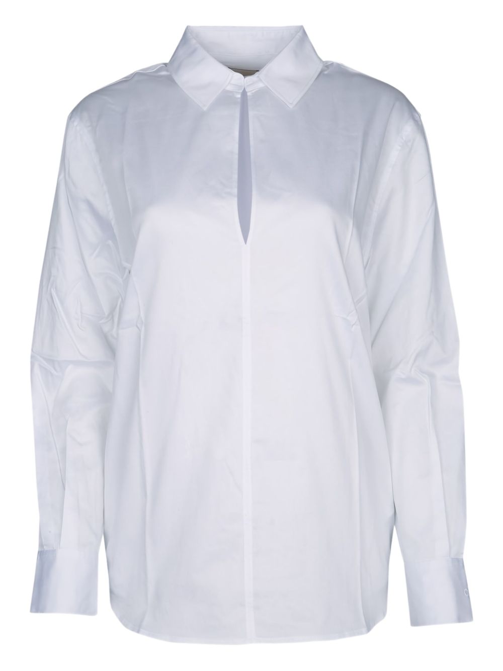 Calvin Klein soft-cotton blouse - White