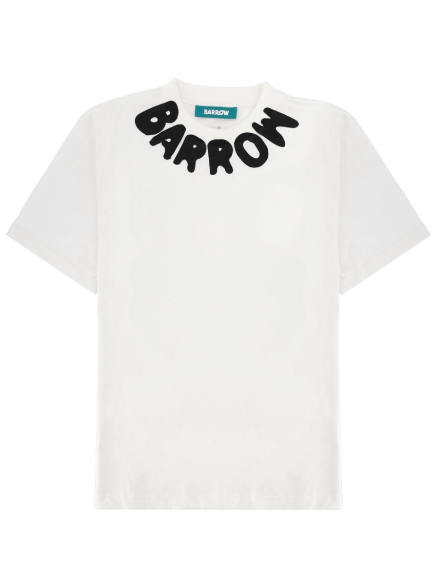 White Graphic Crew Neck T-Shirt