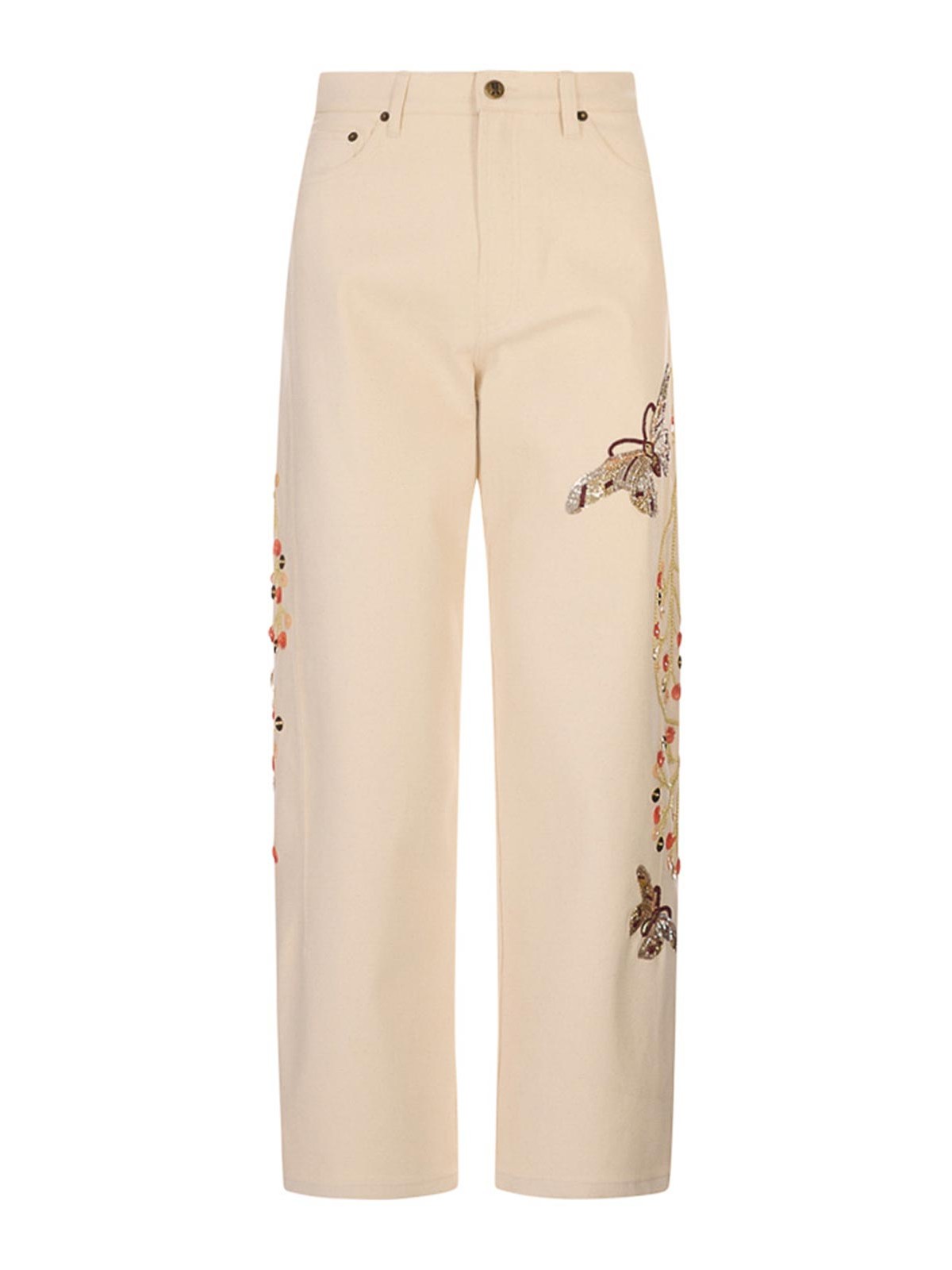 The Barrel Jean Embroidered
