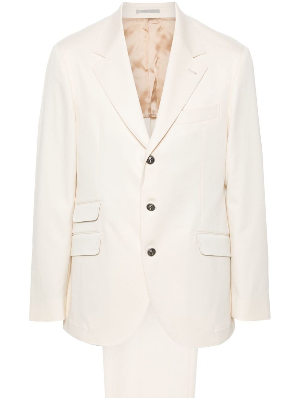 Pleated suit - Neutrals