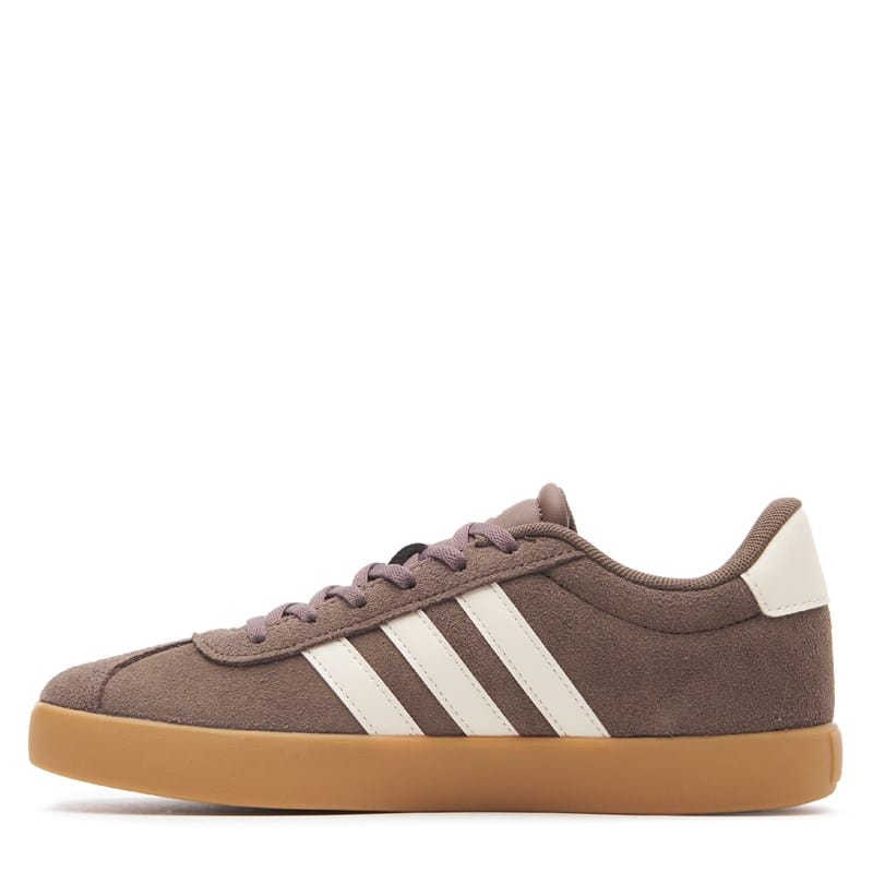 Kids' Vl Court 3.0 Sneaker Little/Big Kid Shoes (Brown/White/Gum)