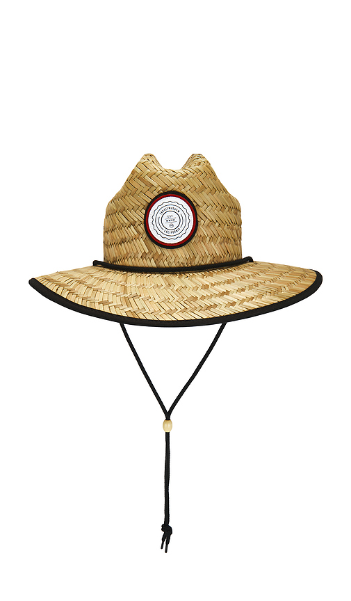 TravisMathew The Patch Straw Hat in Straw. a