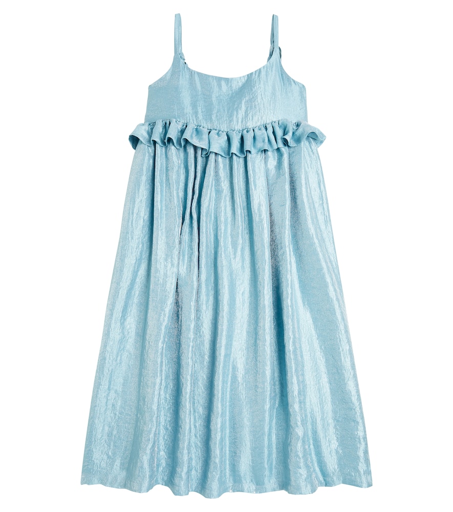 Caroline Bosmans Gloss bow-detail ruffled dress