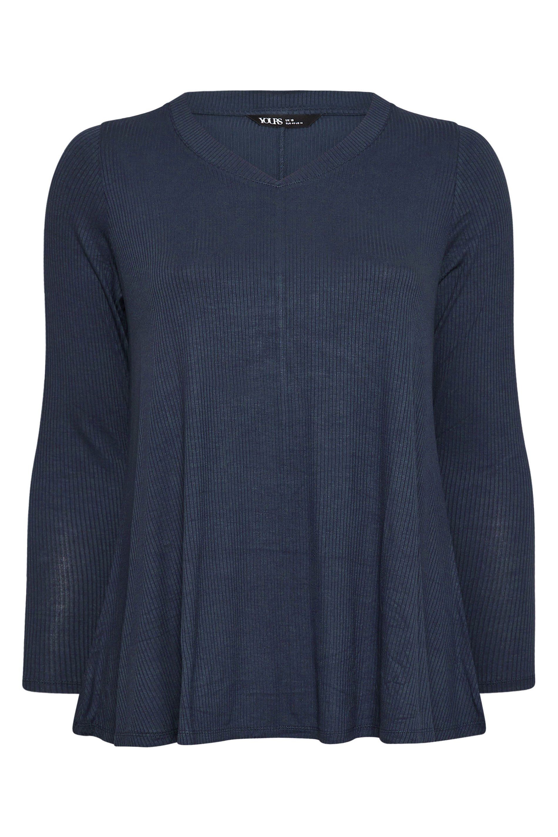Ribbed Long Sleeve Top
