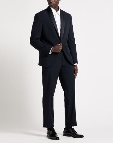 Man Suit Midnight blue Size 48 Wool, Viscose, Elastane