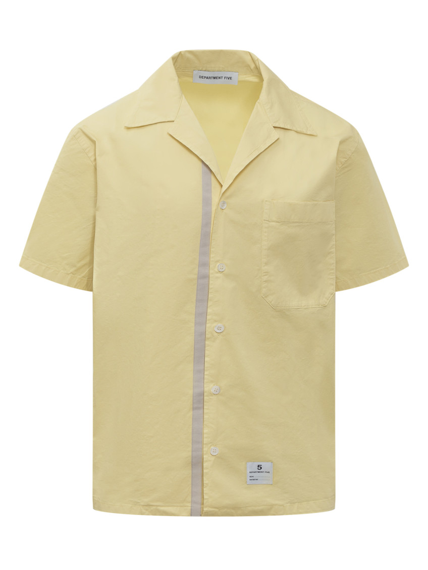 Yellow Relaxed Solid Shirt