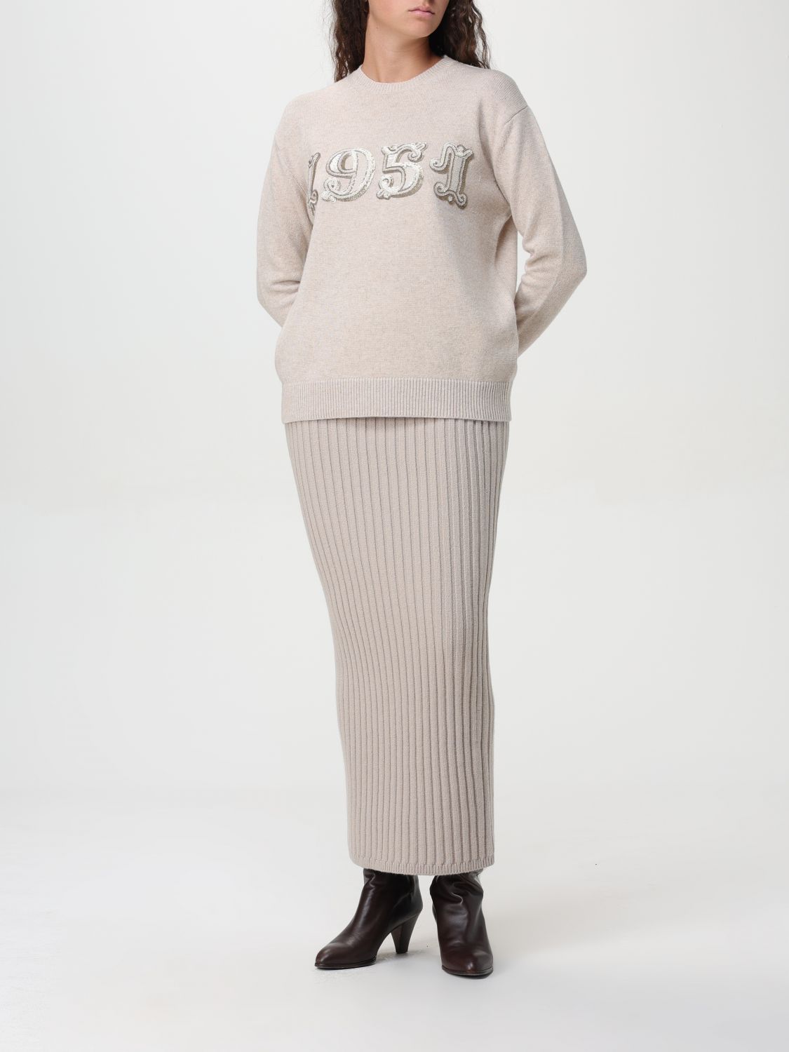 Sweater Woman color Beige