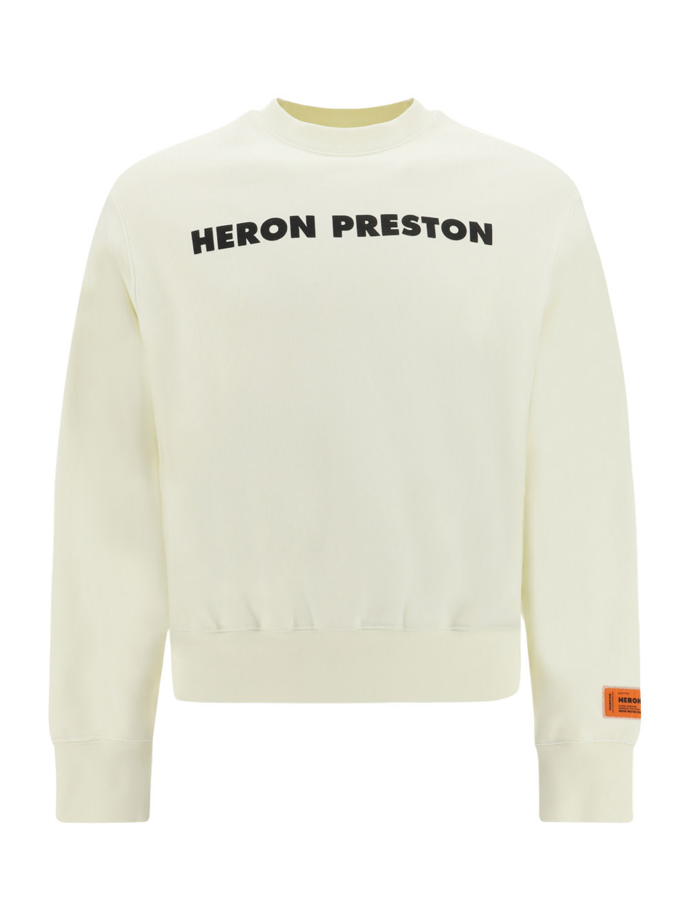 Logo-print organic cotton sweatshirt - White