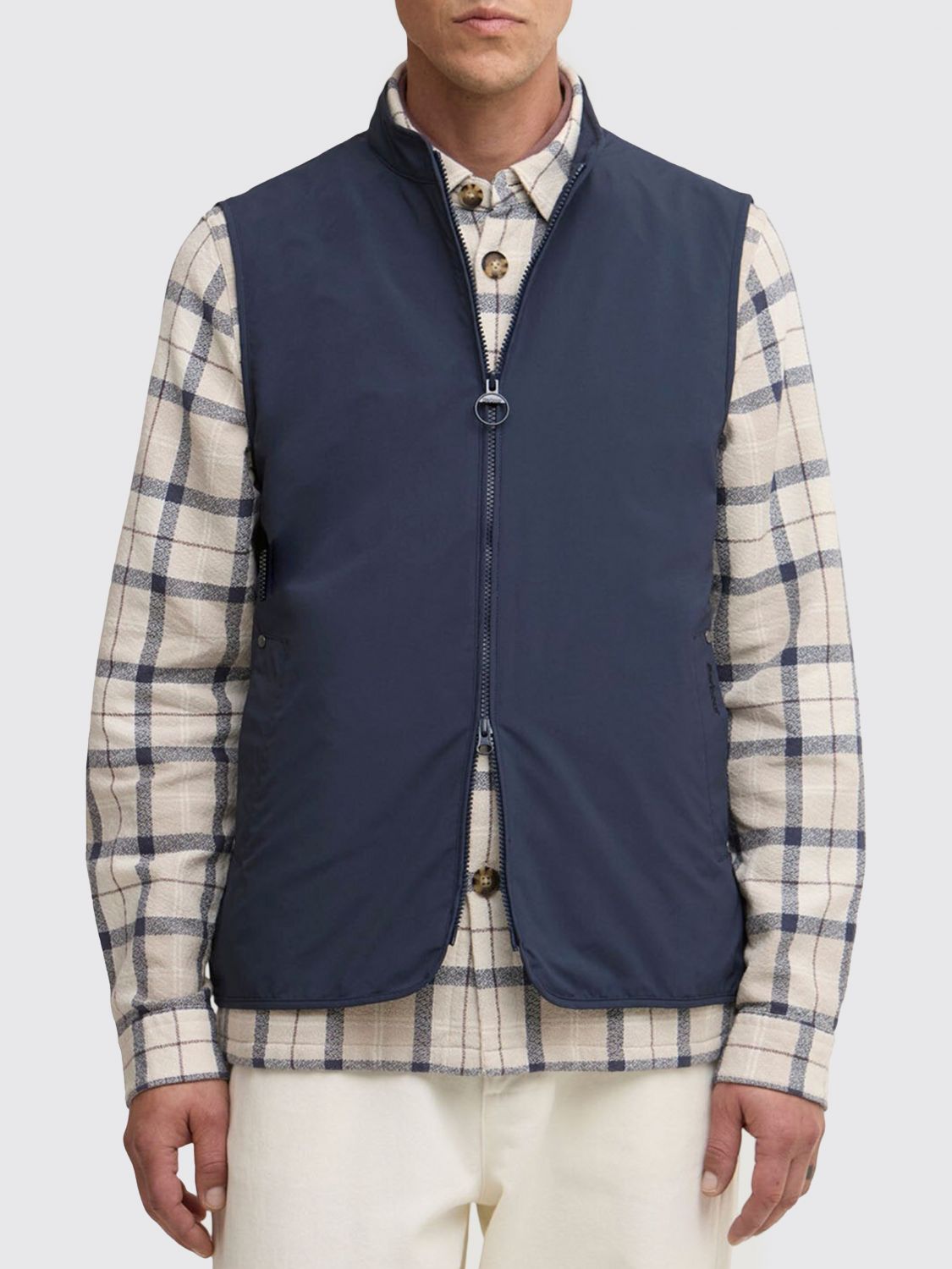 Suit Vest Men color Blue