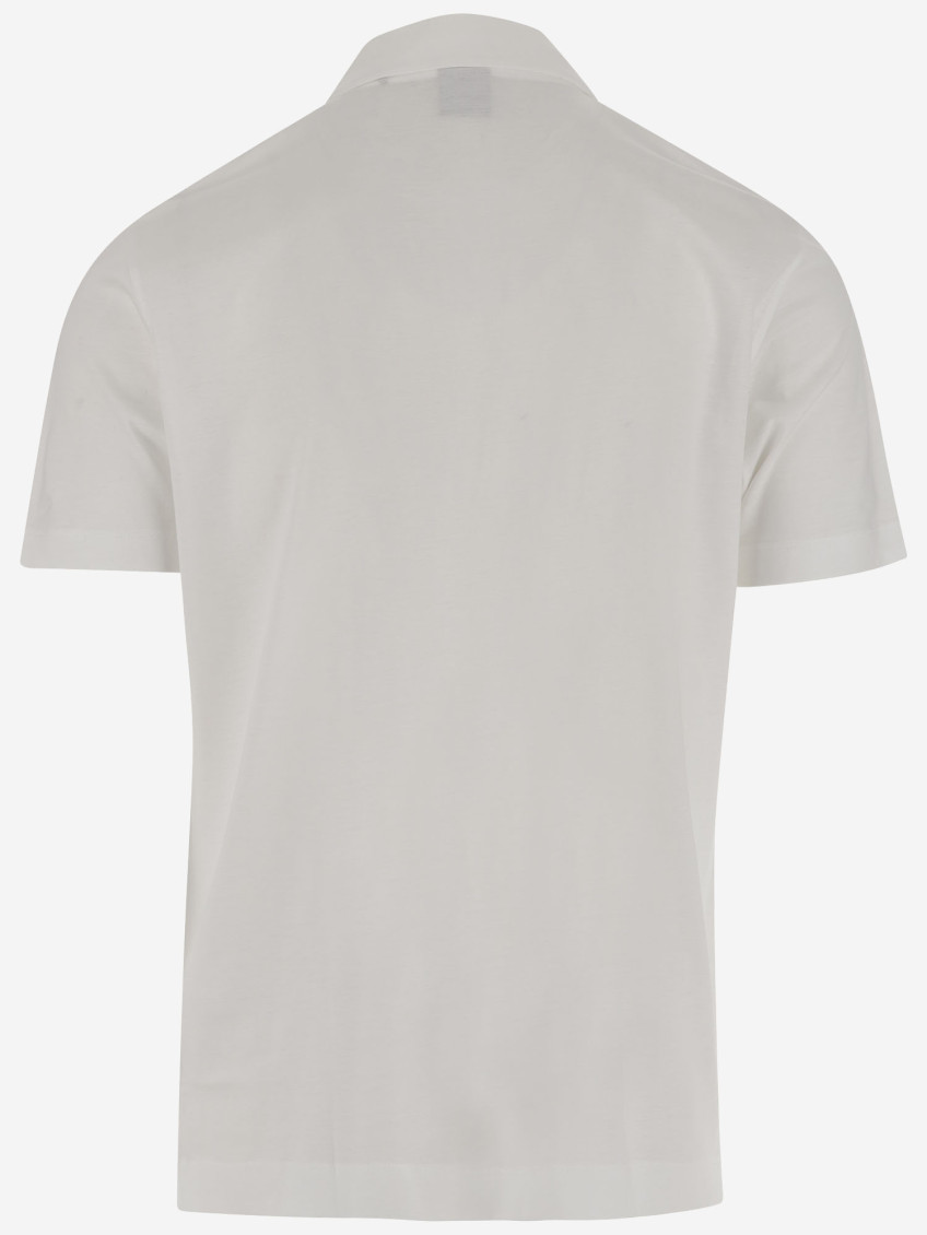 Beige Solid Shirt Collar Polo
