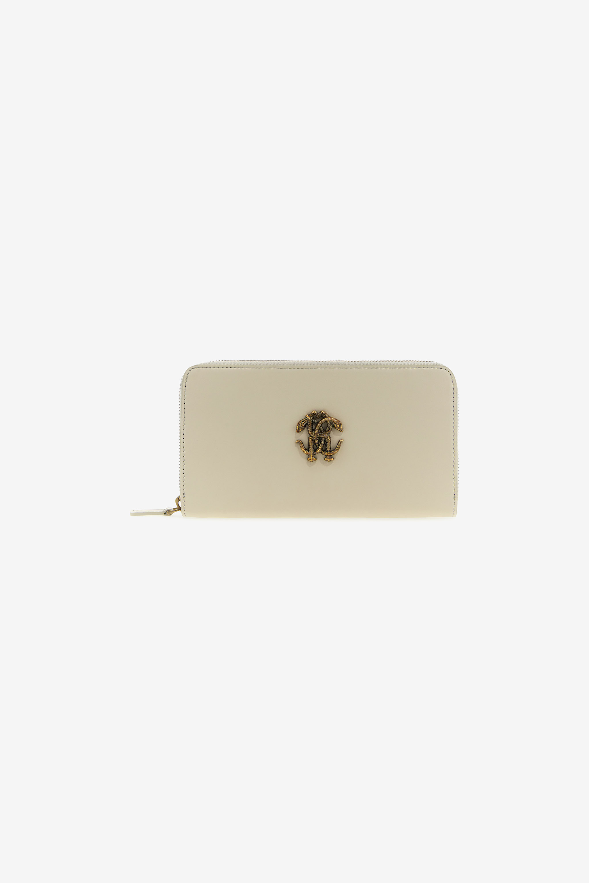 Wallet With Monogram Rc And Zip