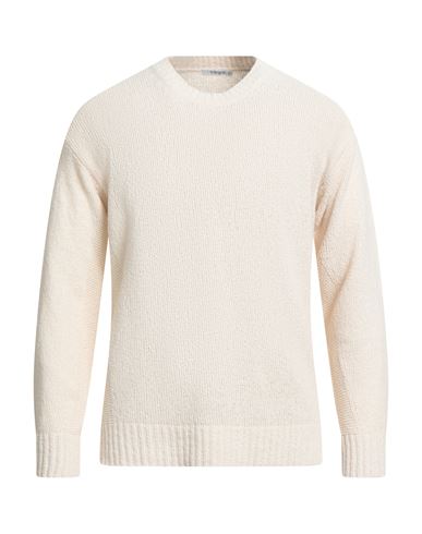 Man Sweater White Size 40 Cotton, Polyester, Polyamide
