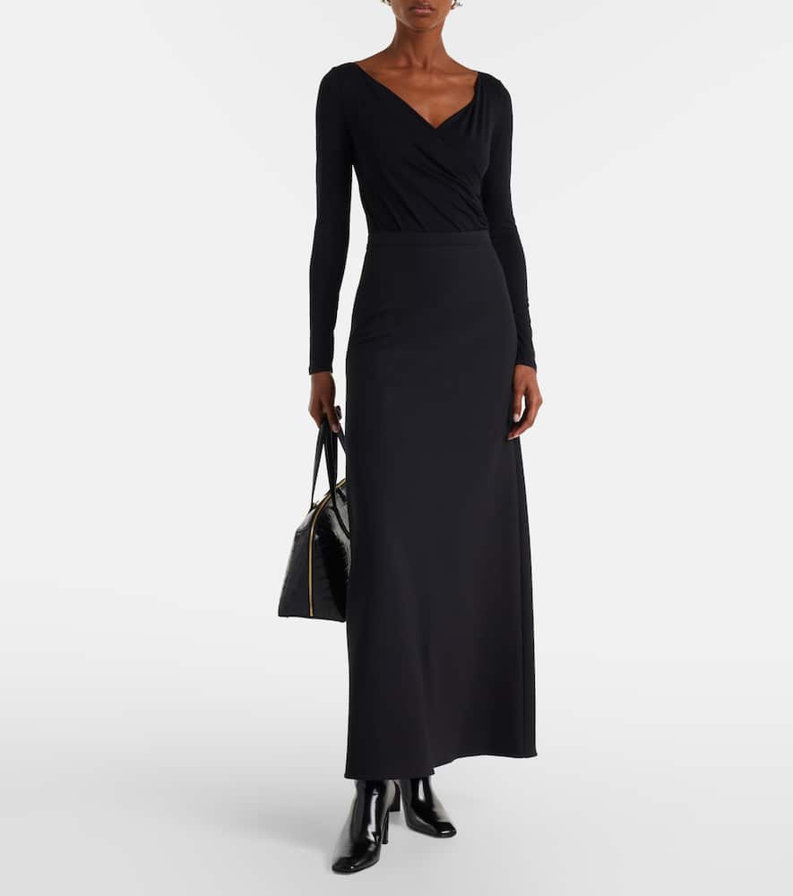 Cicaldi wrap bodysuit
