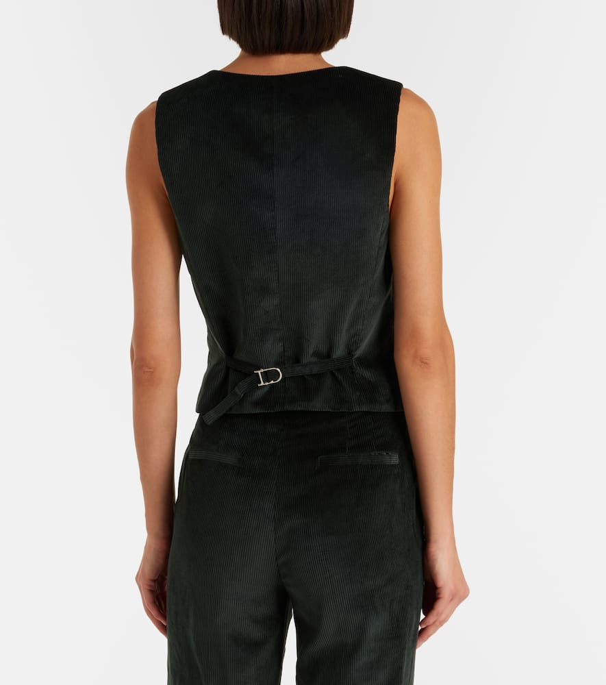 Coleridge cotton corduroy vest