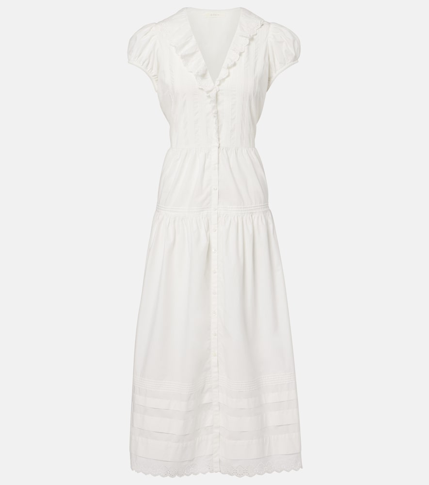 Dôen Eliette cotton midi dress
